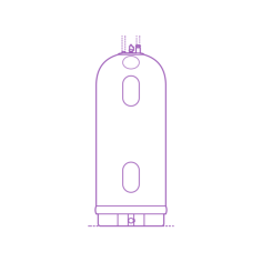 Fixtures Hot Water Heater Rheem Marathon Electric Water Heater 85 Gallon Line Art Illustration Svg, Free Vectors File